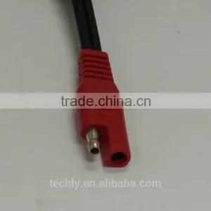 Black /red Twins Wire Two End Molding SAE 4.57plug Male Female Power Cable thumbnail-6