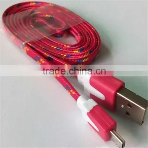 2016 Hot Selling High Quality Braided Charging Usb Cable Chinese Manufacture Directly Supply Usb Cable thumbnail-1
