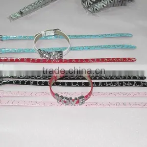 Hot Sell Gorgeous Stone Pattern Colorful PU Leather Wristbands thumbnail-1