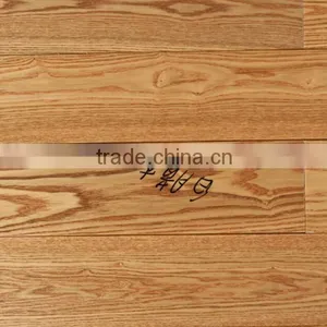 White Ash Wood Teak Natural Solid Wood Flooring thumbnail-1