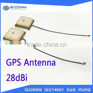 Manufactory 25*25mm Ceramic GPS Antenna Internal Car TV GPS Antenna With IPEX Connector thumbnail-1