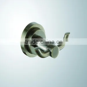 Bronze Stainless Steel Bathroom Teeth Brush Double Wall Mounted Cup Holder 72605B thumbnail-4