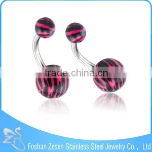 Body Jewelry Type Dark Lot Leaf Belly Ring Piercing Belly Button thumbnail-6
