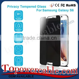Privacy Anti-Spy Tempered Glass Screen Protector For Samsung Galaxy S6 thumbnail-5