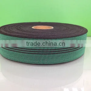 5cm Wide Green Elastic Webbing for Sofa thumbnail-1