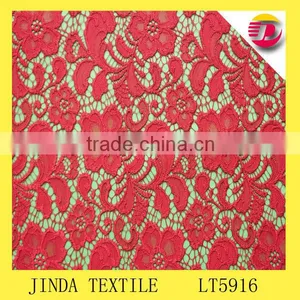 2014 New Delicate Big Red Knit Fabric for Fashion Dresses thumbnail-1