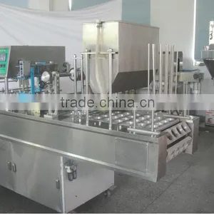(website: Hnlily07) 2 Cups Stainless Steel Automatic Filling and Sealing Machine for Pudding Jelly thumbnail-4