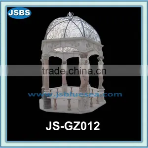 France Style Marble Lady Statue Pavilion thumbnail-1