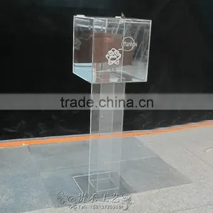 GH-RJ011 Customized Acrylic Donation Box ,acrylic Donation Box With Lock thumbnail-3