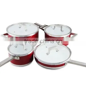 High Quality Aluminum 7 Pcs Cookware Sets thumbnail-2