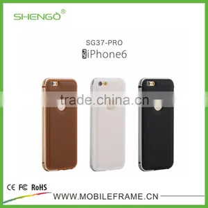 Shengo Simple Design PU Leather Custom Phone Cases Wholesale thumbnail-1