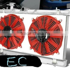 Aluminum Racing Radiator 2 Row thumbnail-1
