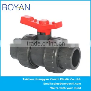 BOYAN Pvc Trunnion Double Union Ball Valve thumbnail-1