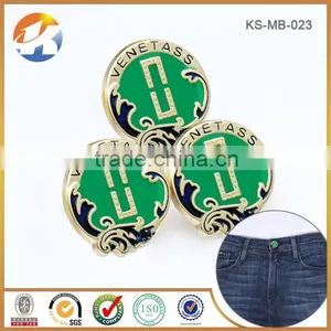 Fashion High Grade Zinc Alloy Custom Shank Buttons thumbnail-3
