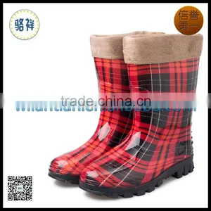 PVC Rain Boots for Ladies Winter Boots thumbnail-1