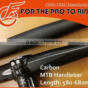 Hot Selling Mountain Bike Carbon Fiber Handlebar thumbnail-2