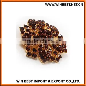 2015 Hot Selling Bridal Rhinestone Brooch, Fashion Rhinestone Brooch,metals Brooch thumbnail-2