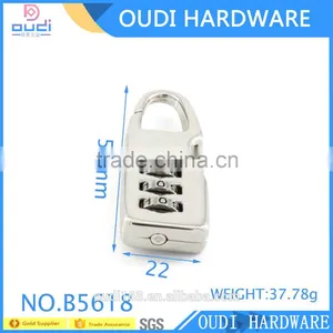 Common Design Safety Coded Lock Use IN Case Metal Combination Lock For Bag thumbnail-5
