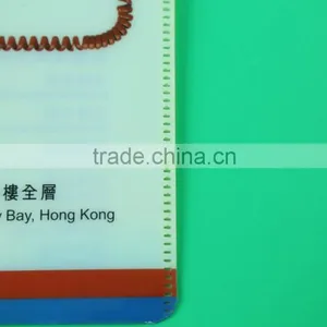 pp Plastic L Shape Plastic Pockets File Folder, Expanding File With Pocket, Folding Document Holder thumbnail-4