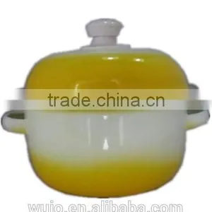 Color Enameled Casserole thumbnail-2