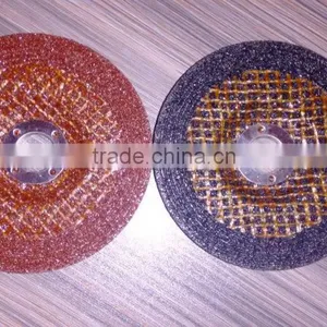 H549 100mm Black Resin Deoressed Center Grinding Wheel for Inox/metal thumbnail-3