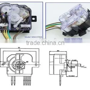 Washing Machine Timer DXT5 DXT5-3 DXT5-5 DXT15SF-A Washing Machine Spare Parts/washing Timer thumbnail-1