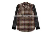 100% Cotton Mens Long Sleeve Shirts/Mens Long Sleeve Shirts/100% Cotton Poplin Printed Mens Long Sleeve Shirt/ thumbnail-1