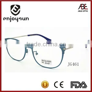 Lady Real Titanium Metal Full Frame Spectacles Optical With OEM Logo thumbnail-1