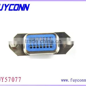 14 Pin PCB Mount DIP Straight Female Receptacle Socket Connector 2.16mm Pitch thumbnail-1