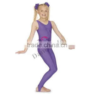 C2617Girl Stirrup Tank Ballet Dance Unitard Kids Gymnastic Unitard Spandex Unitard Costumes Ballet Unitards for Sale Dancewear thumbnail-2