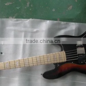 5 String Electric Bass Guitar With Pickup and Bridges Cover Metal Custom Design thumbnail-1