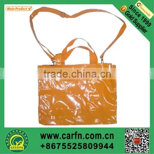 Eco Friendly PVC Bag,PVC Shopping Bag With T/C Lining thumbnail-4