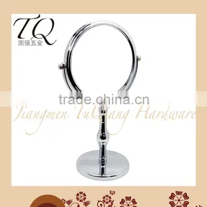 Vanity Girls Bathroom Table Double Sided Frame Metal Compact Dressing Mirror thumbnail-1