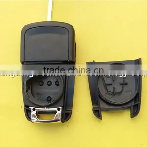 Flip Key Remote Fob Case Cover for Chevrolet Cruze HU100 4 Button Car Key Blank thumbnail-6