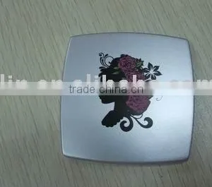 Double Sides Plastic Pocket Mirror thumbnail-1