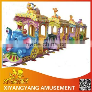 2014 Newest Style Elephant Spacious Amusement Park Entertaining Electric Train thumbnail-1