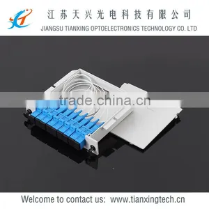1x8 Slot Box Fiber PLC Splitter thumbnail-1