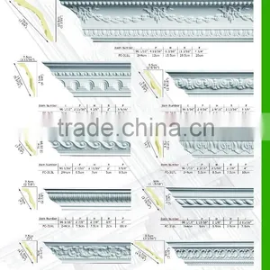 High Quality Good Price Beautiful New Modern Decorative PU Cornice Moulding thumbnail-2