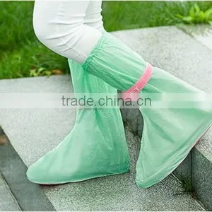 Disposable PVC Waterproof and Nonslip Rain Shoe Cover thumbnail-4