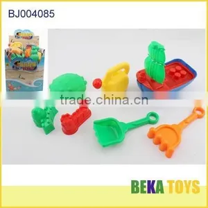 Kids Beach Toy Colourful Plastic Sand Beach Boat With Various Beach Toy thumbnail-1