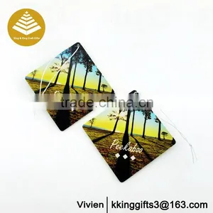 Custom CMYK Printing Logo Hanging Sexy Girl Car Air Freshener Card Sexy Car Air Freshener thumbnail-3