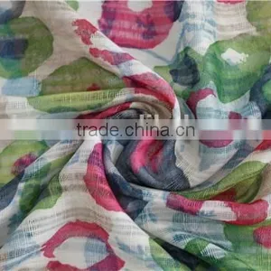 Double Face Printed Polyester Long Scarf thumbnail-6