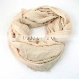 WL-34 Latest Lady Fashion Infinity Pink Lurex Scarf thumbnail-1