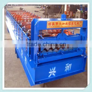 750 Roofing Material Corrugated Profile Forming Machine for Sheet Metal thumbnail-1