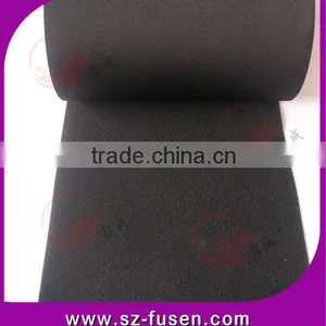 Hot Sales 100% Nylon Black Soft Loop Fabric thumbnail-1