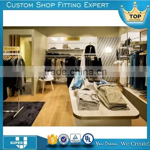 Custom Best Selling Fashion New Design Clothing Display Rack thumbnail-1