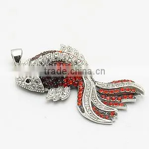Fish Animal 925 Silver Energy Pendant thumbnail-1