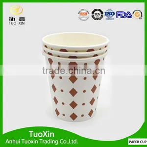 Recycled Paper Material Custom Printed 7oz Paper Cup thumbnail-3