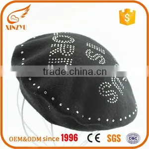 China Season Hot Salling Wholesale Beret Hats Police Male Beret thumbnail-2