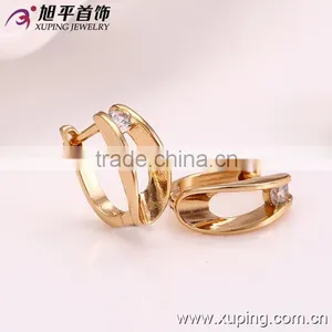 Xuping Fashion 18K Gold Color Earring thumbnail-1